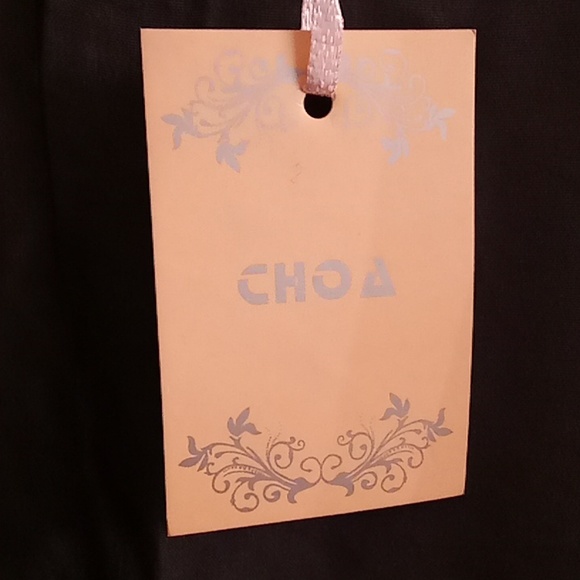 NEW CHOA  Boho Party Goth One Size Floral Black Color A13 - Picture 12 of 13